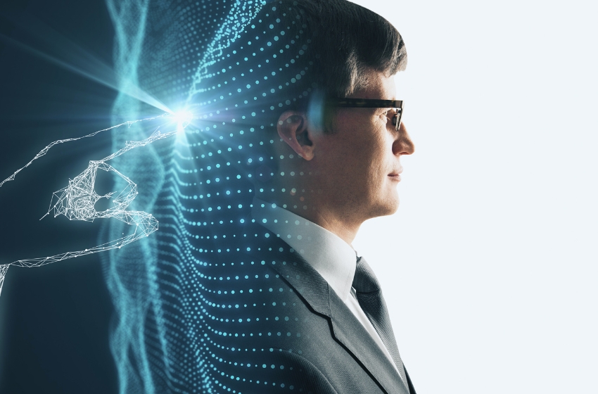 homem de negócios da tecnologia