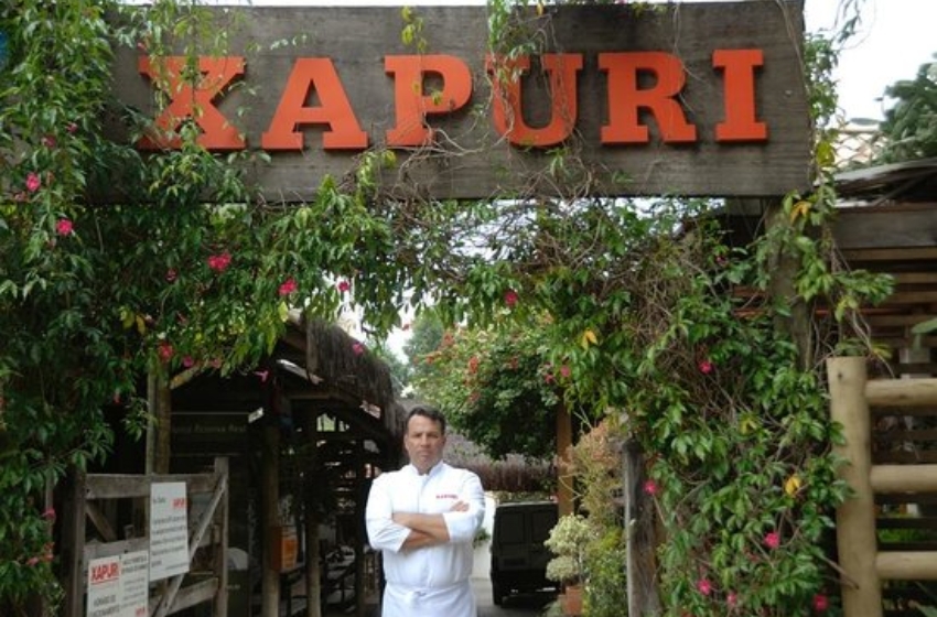 foto da entrada do restaurante Xapuri